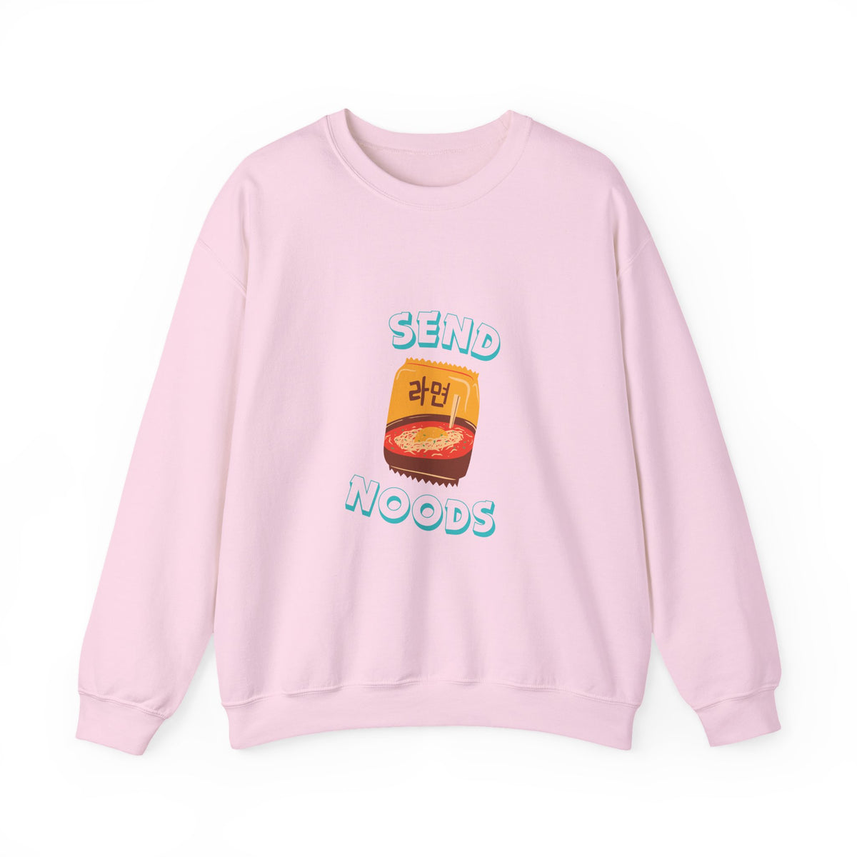 Send Noods Sweatshirt — Cute Ramen Graphic Crewneck