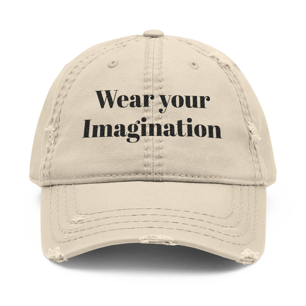 Personalize it! Distressed Embroidered Dad Hat