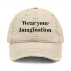 Personalize it! Distressed Embroidered Dad Hat