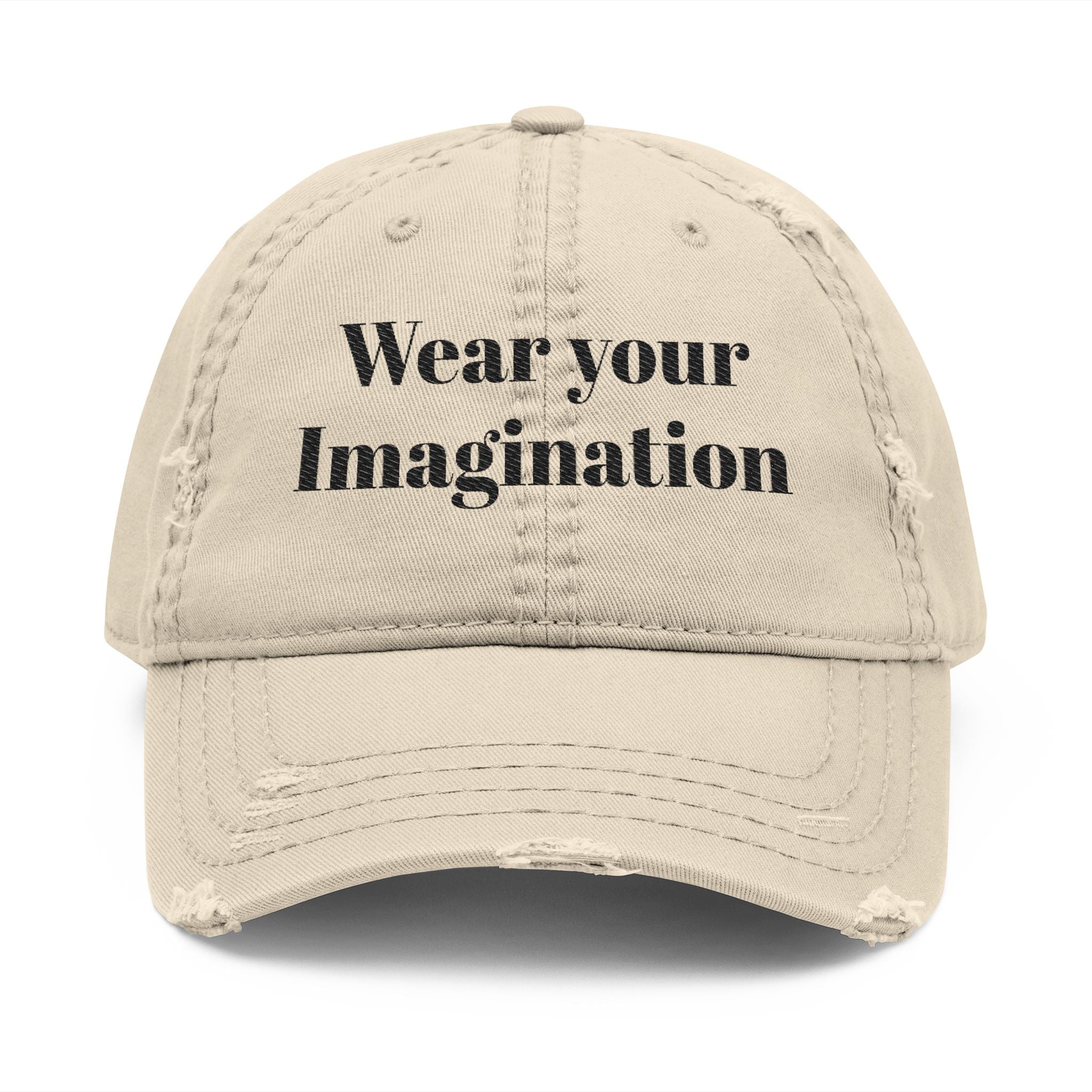 Personalize it! Distressed Embroidered Dad Hat