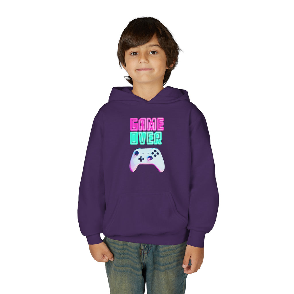 Youth  Game Over Heavy Blend Hooded Sweatshirt