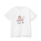 Youth 'Fast-ish' Sloth on Pink Board classic tee
