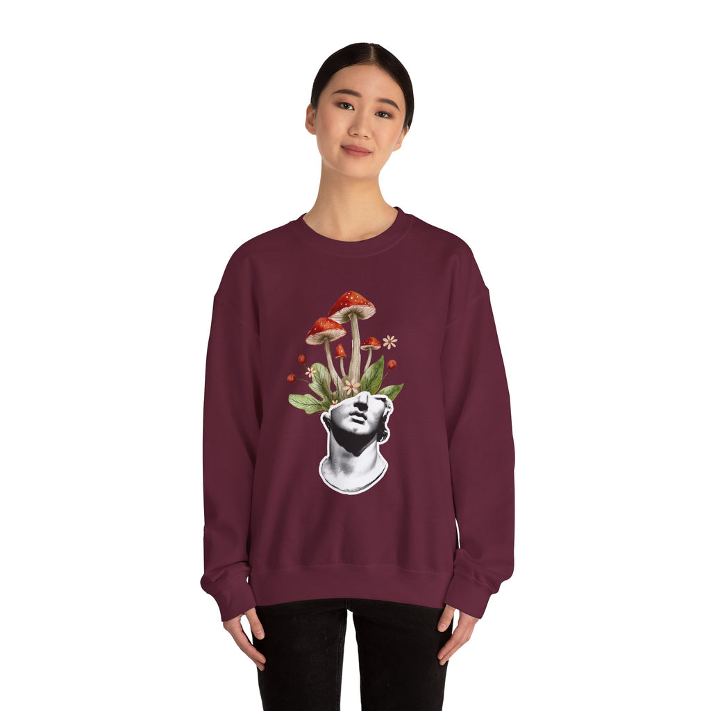 Mushroom Head Unisex Heavy Blend™ Crewneck Sweatshirt
