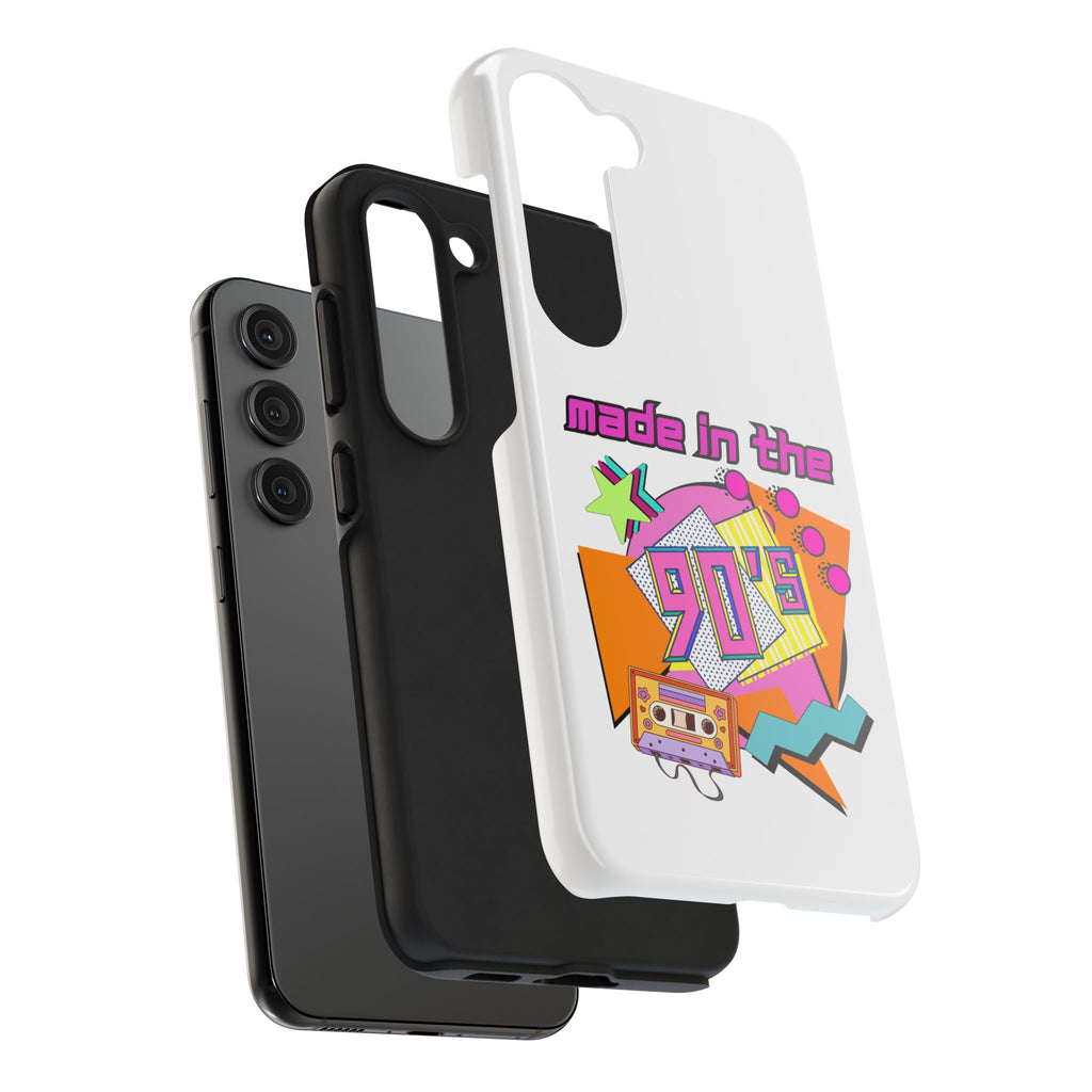 90s Retro Tough Phone Case — "Made in the 90's" Cassette Graphic