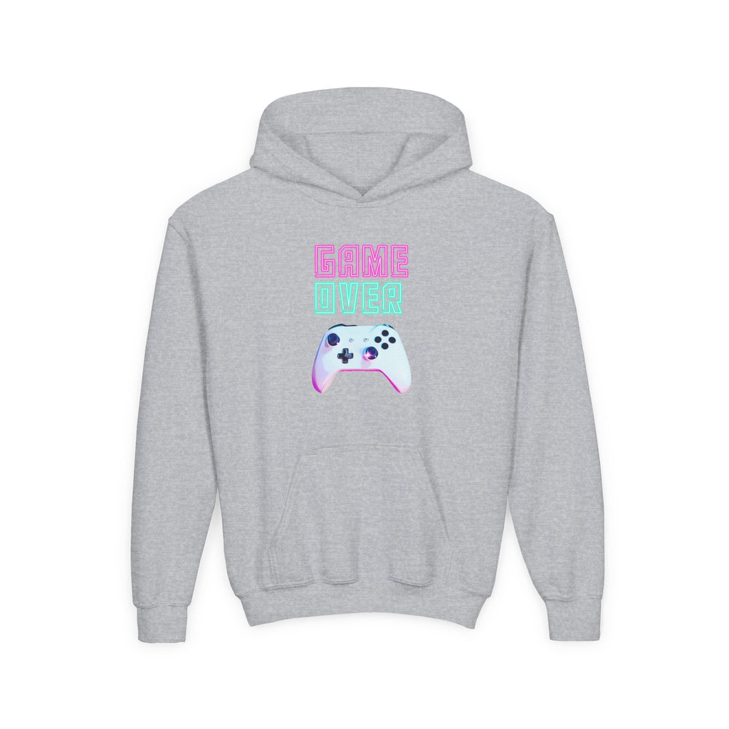 Youth  Game Over Heavy Blend Hooded Sweatshirt