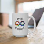 Embrace Our Differences Ceramic Mug — Funny LGBTQ+ Pride Coffee Cup (11oz & 15oz)