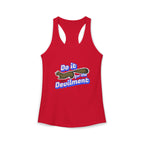 Do it for the Devilment - Gef the Talking Mongoose Women's Ideal Racerback Tank