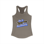 Do it for the Devilment - Gef the Talking Mongoose Women's Ideal Racerback Tank