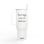 Personalize it! Engraved 40oz Insulated Tumbler – "Bad days are not failures" Travel Mug