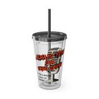 Always Time for True Crime Tumbler with Straw, 16oz