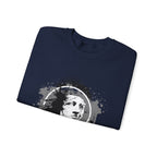 Classical Statue Ink-Splash Crewneck Sweatshirt