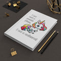 Unicorn Hardcover Journal — "I am not a puzzle piece, I am a unicorn!"