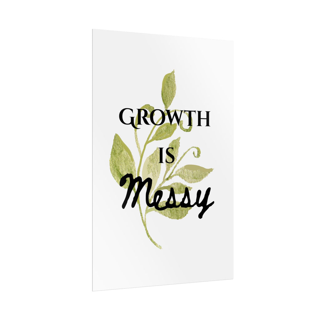 "Growth Is Messy" Botanical Wall Art Print
