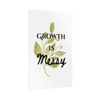"Growth Is Messy" Botanical Wall Art Print