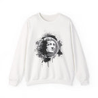 Classical Statue Ink-Splash Crewneck Sweatshirt