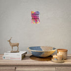 "Progress Over Perfection" – Motivational Wall Art for Office, Studio & Classroom