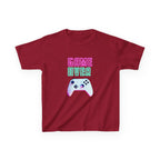 Game Over Kids T-Shirt Pastel Gamer Controller Tee
