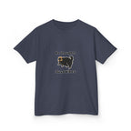 Youth 'No Thoughts Just Vibes' Cat Graphic Shirt