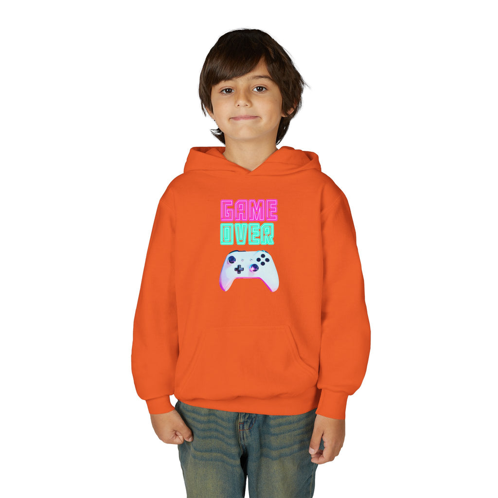 Youth  Game Over Heavy Blend Hooded Sweatshirt