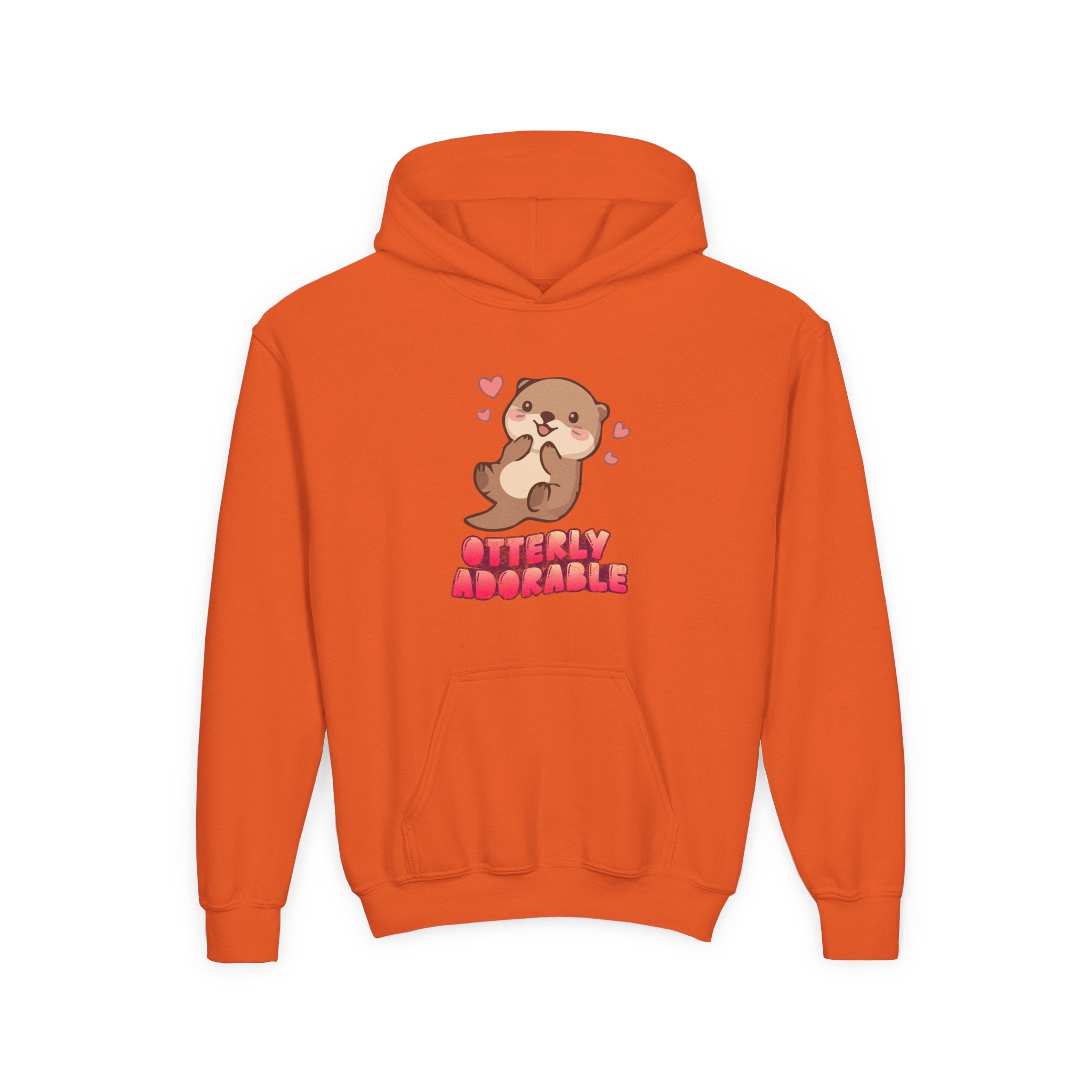 Youth Otterly Adorable Heavy Blend Hooded Sweatshirt