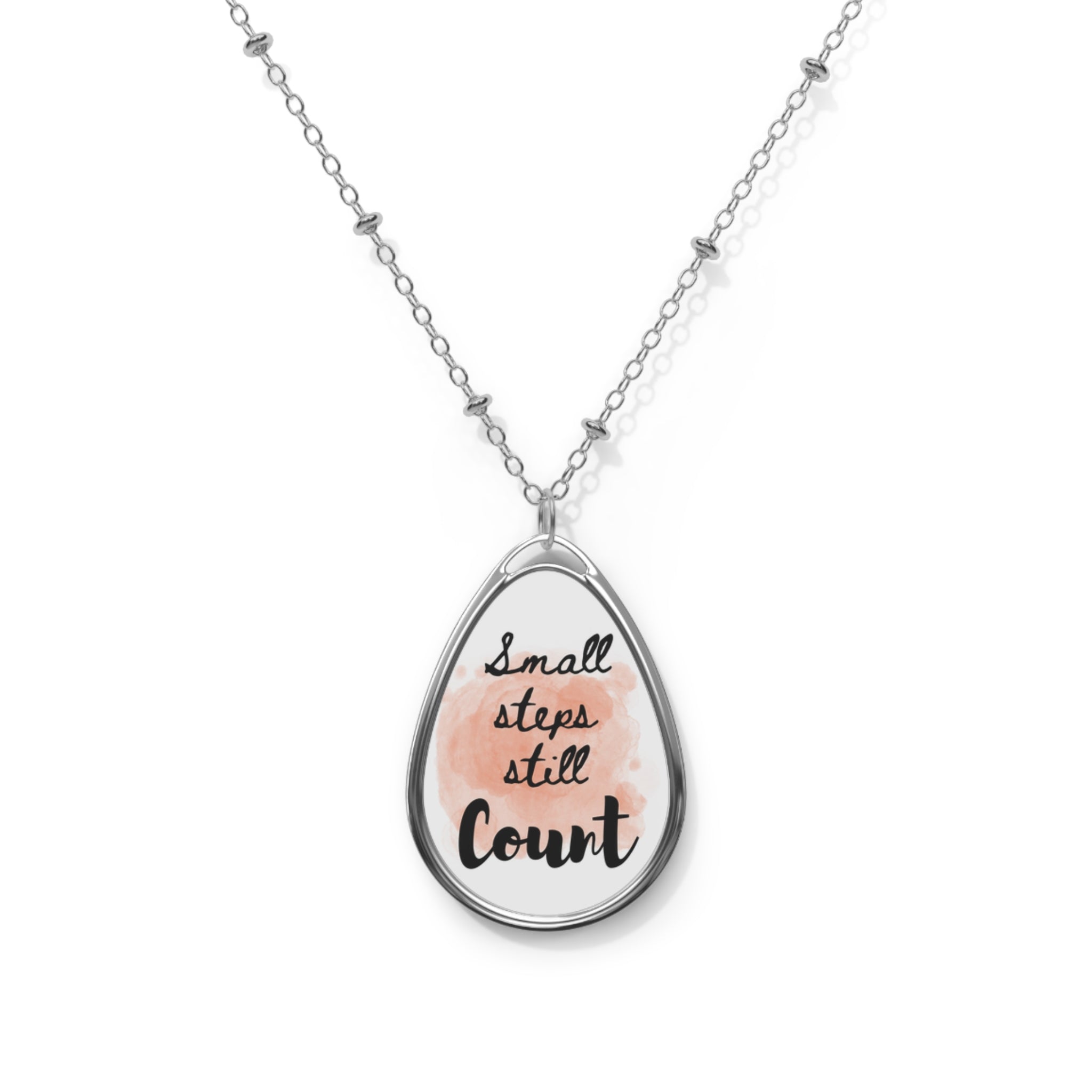 Personalize it! Oval Necklace