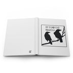 Attempted Murder Raven Hardcover Journal — Goth Bird Notebook