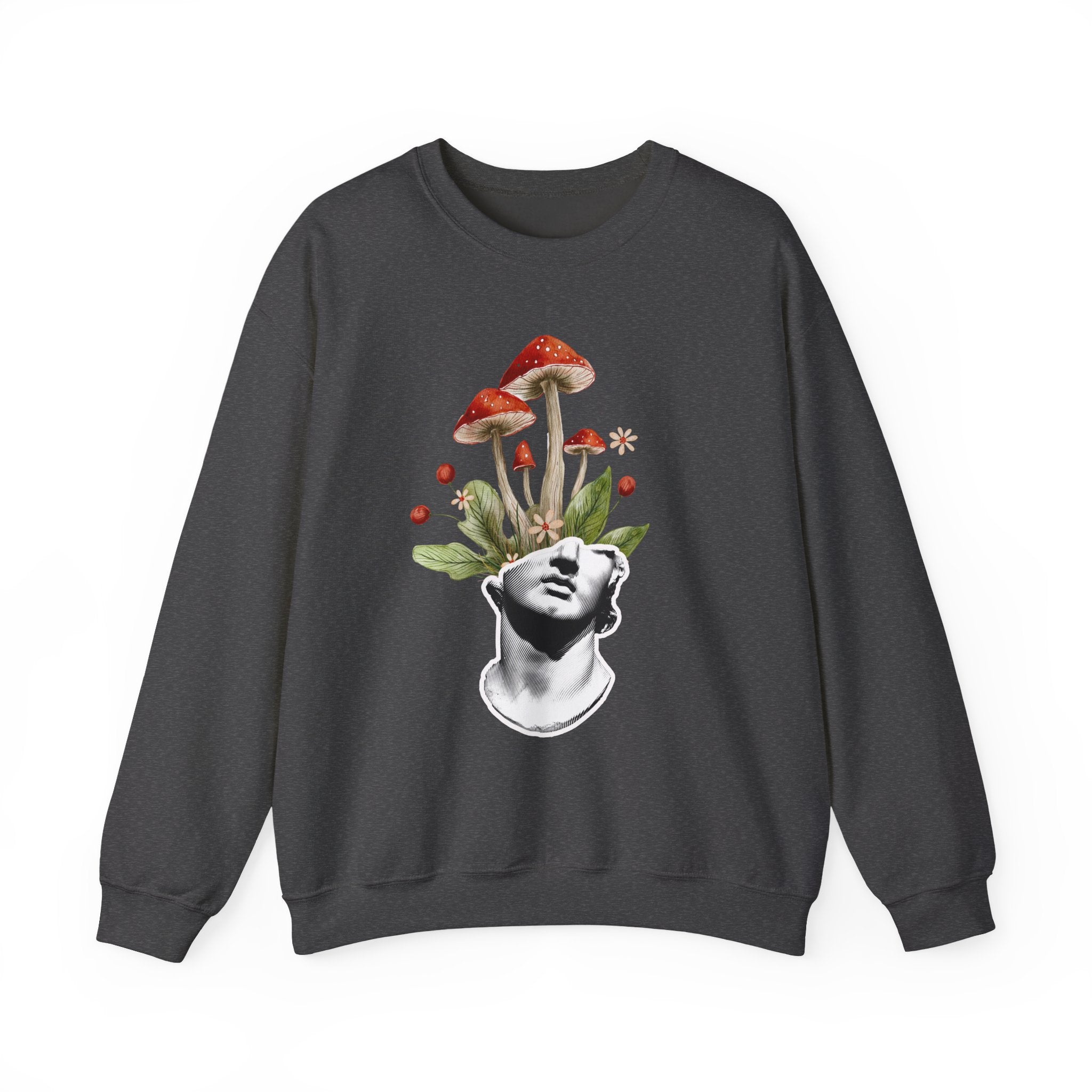Mushroom Head Unisex Heavy Blend™ Crewneck Sweatshirt