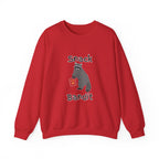 Snack Bandit Sweatshirt — Cute Raccoon Graphic Crewneck