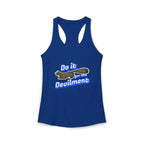 Do it for the Devilment - Gef the Talking Mongoose Women's Ideal Racerback Tank